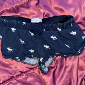 A&F sleep wear shorts